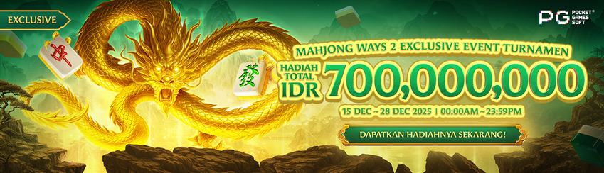 PG SOFT - TURNAMEN EKSKLUSIF MAHJONG WAYS 2